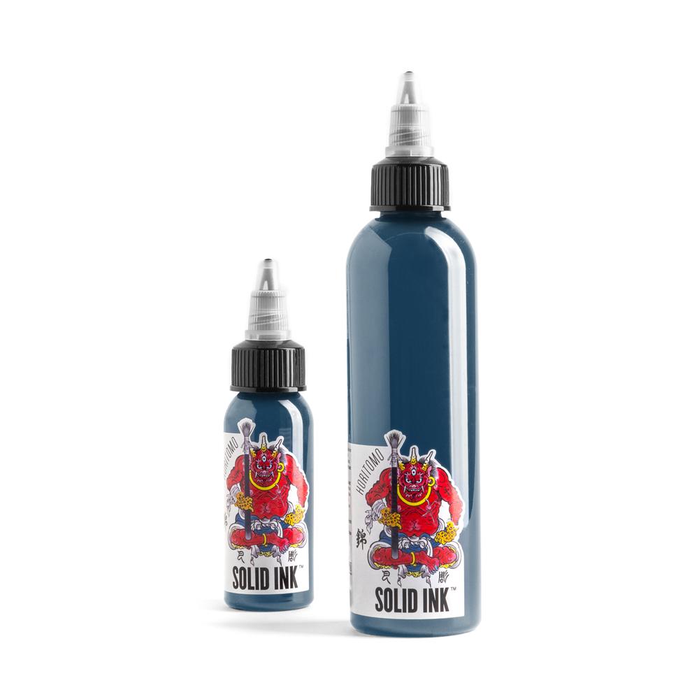 SOLID INK Horitomo FUDO BLUE GREY