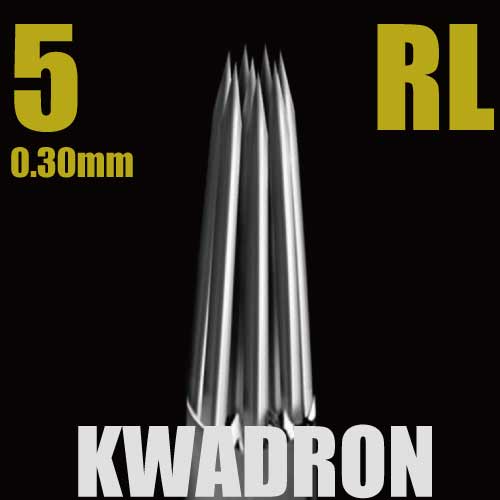 KWADRON0.30mmニードルライナー 03RL /07RL / 09RL KWADRON ニードル Rライナー(0.30mm RL) 5本