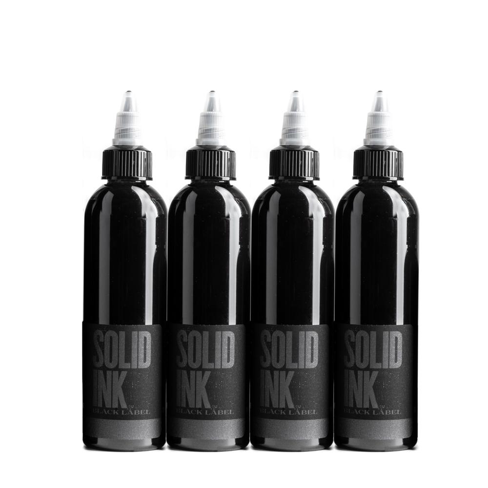 SOLID INK｜BLACK LABEL Grey Wash 4本セット