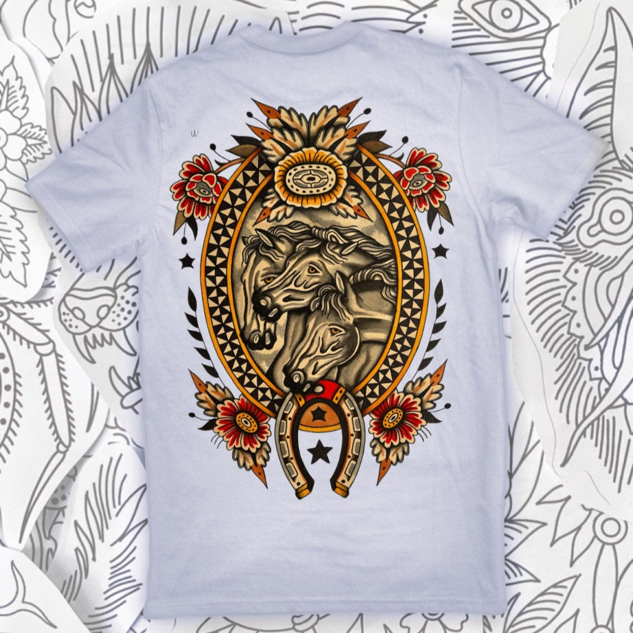 Pharaohs Horses Tee X Daniel Lacalle