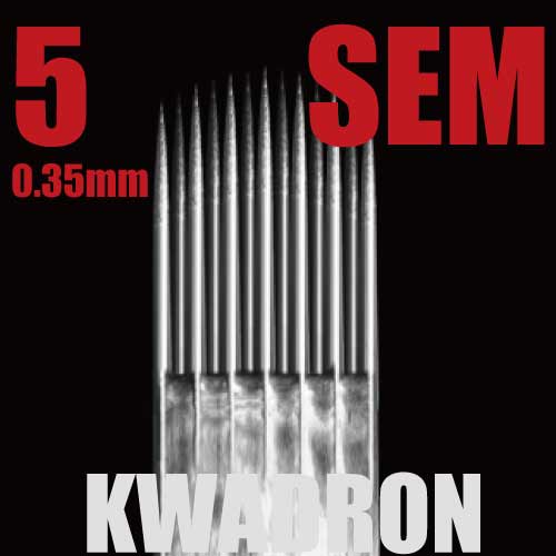 KWADRON ニードル SEマグナム(0.35mm SEM)  5本