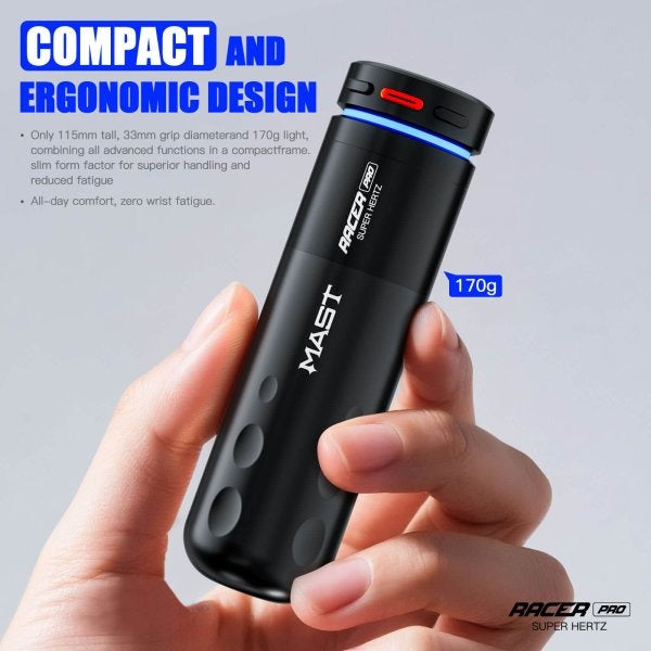 Dragonhawk｜Mast Racer Pro｜ブラック｜4.2mm ストローク