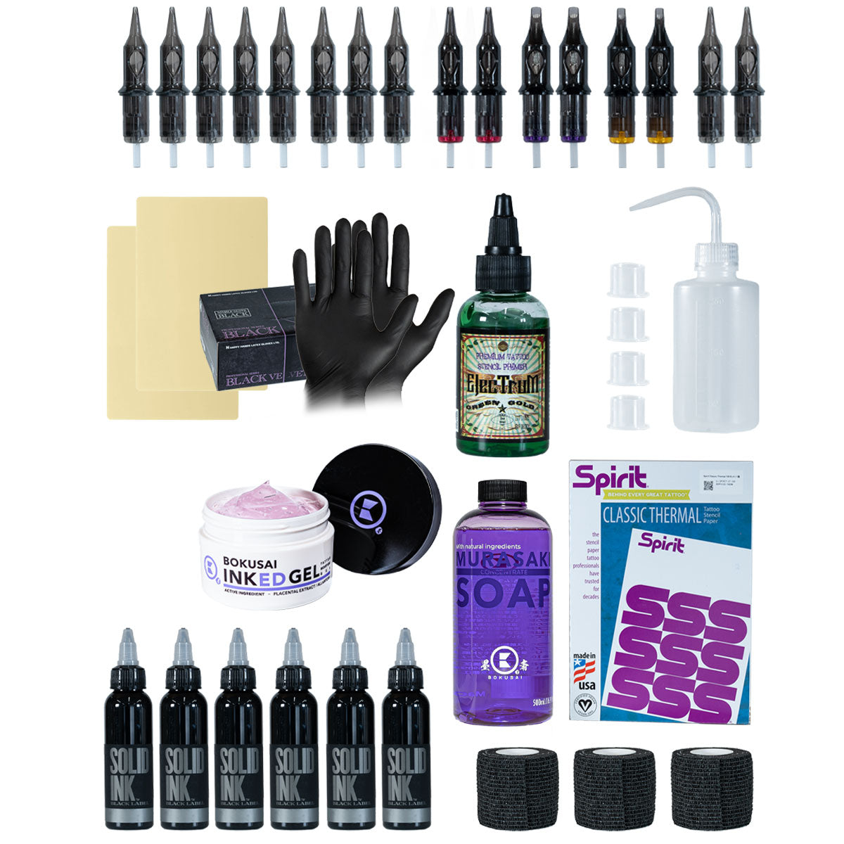 □タトゥーマシンセット/サプライセット– FLAG Tattoo Supply