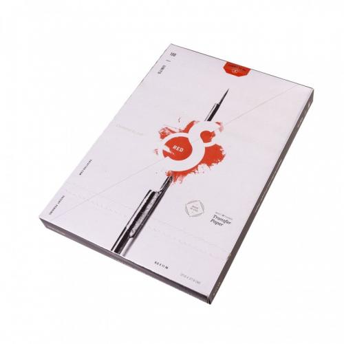S8｜Red Tattoo Stencil Paper 100シート/1箱