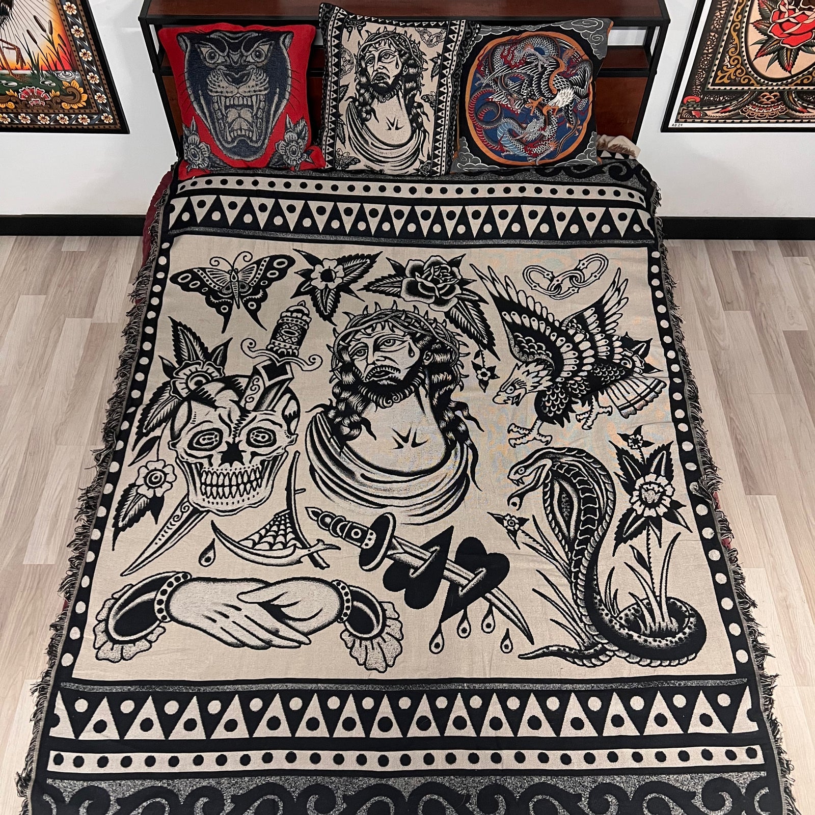 Flash Woven Sherpa Blanket
