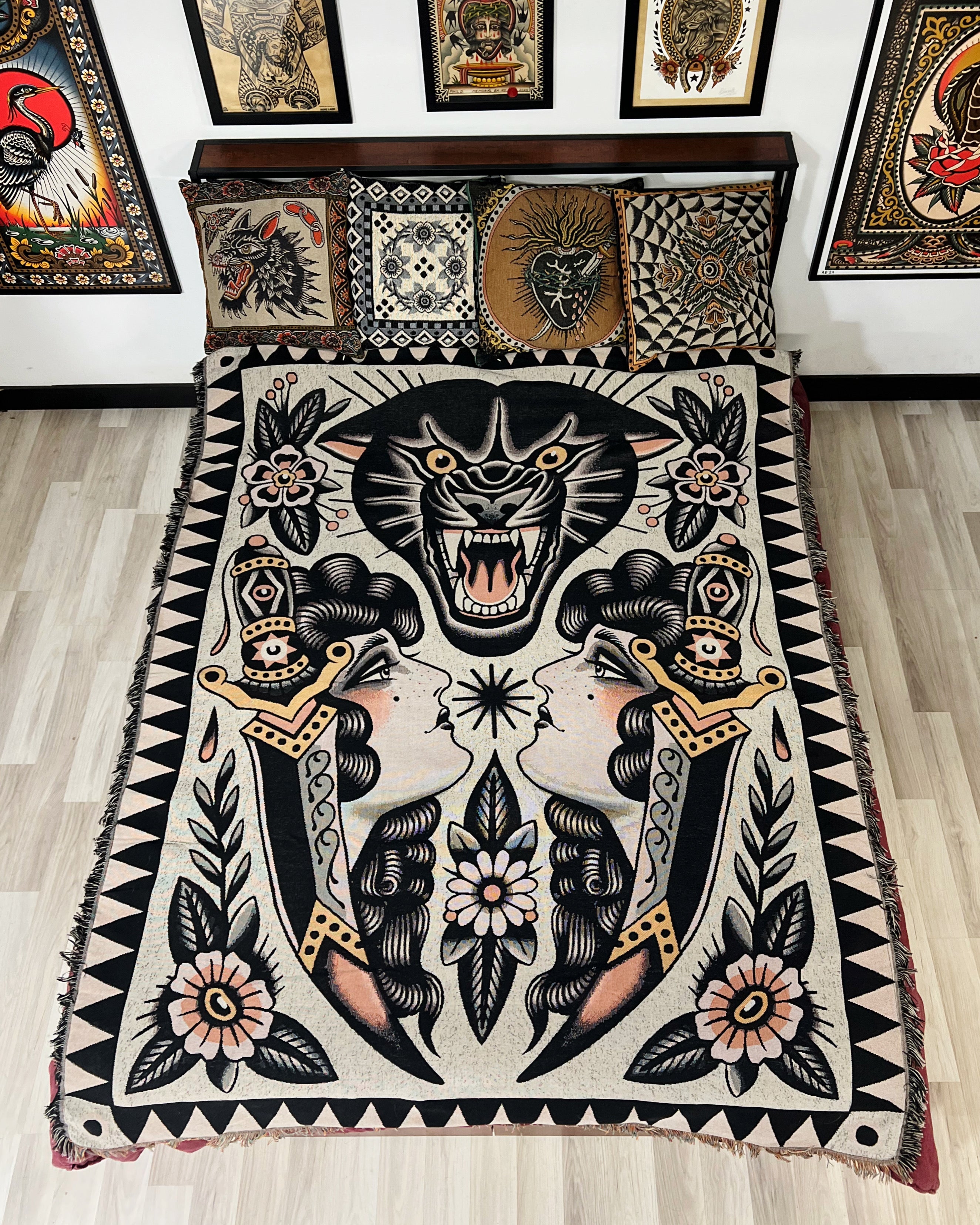 Woven Sherpa Blanket X Cedric Weber
