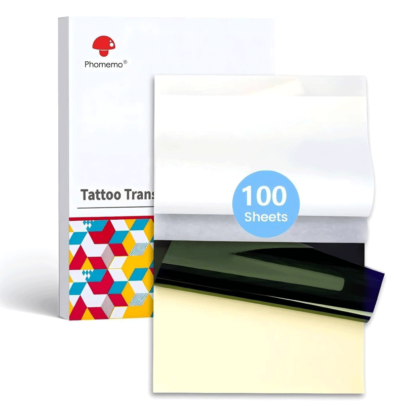 Phomemo | Tattoo Stencil Paper | A4 Size / 100 Sheets