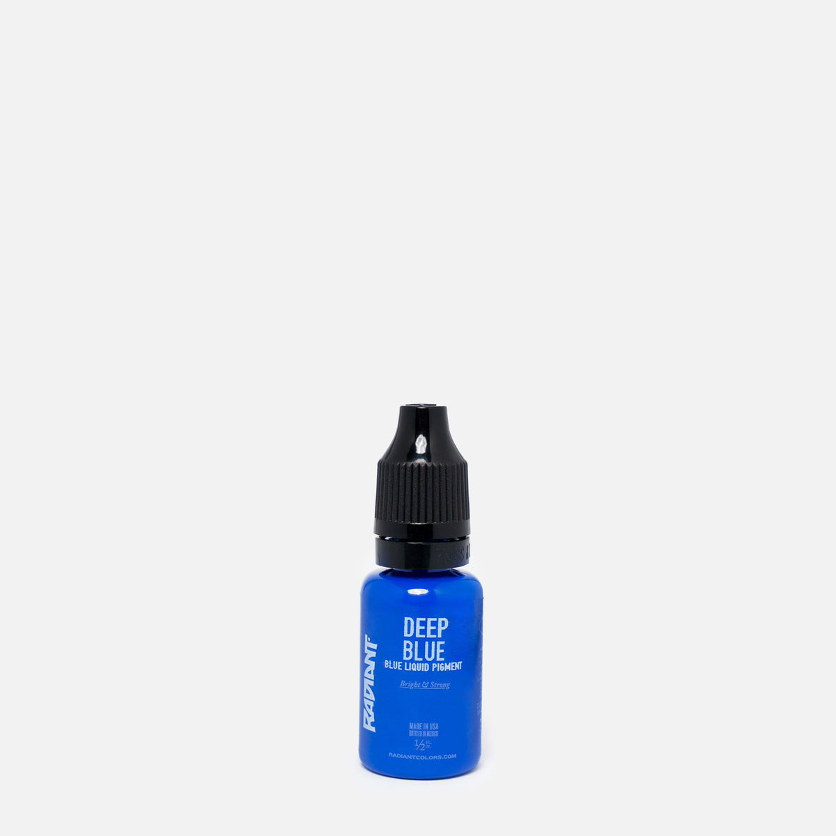 Radiant Colors Deep Blue tattoo ink bottle