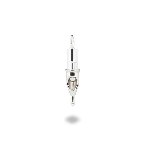 Inkclaw｜Tiny Round Liner Pendant Version 2｜Silver