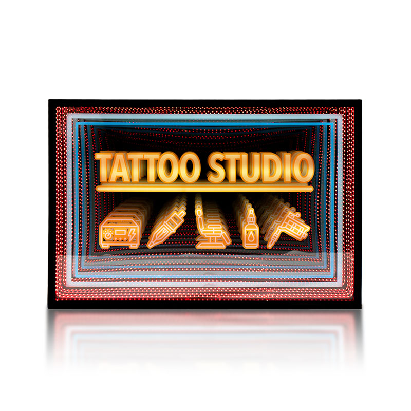 インフィニティーミラーサイン｜TATTOO STUDIO