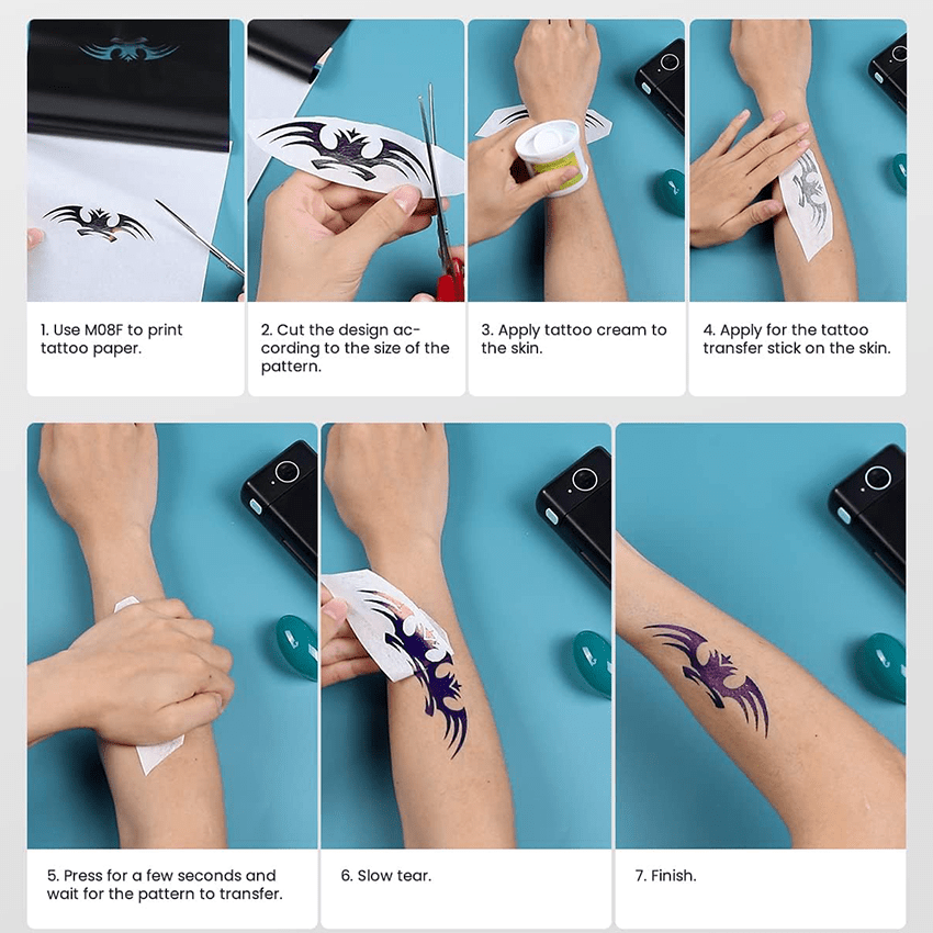 Phomemo | Tattoo Stencil Paper | A4 Size / 100 Sheets