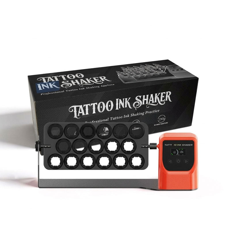 TATTOO INK SHAKER インクシェイカー 17本対応 オレンジ