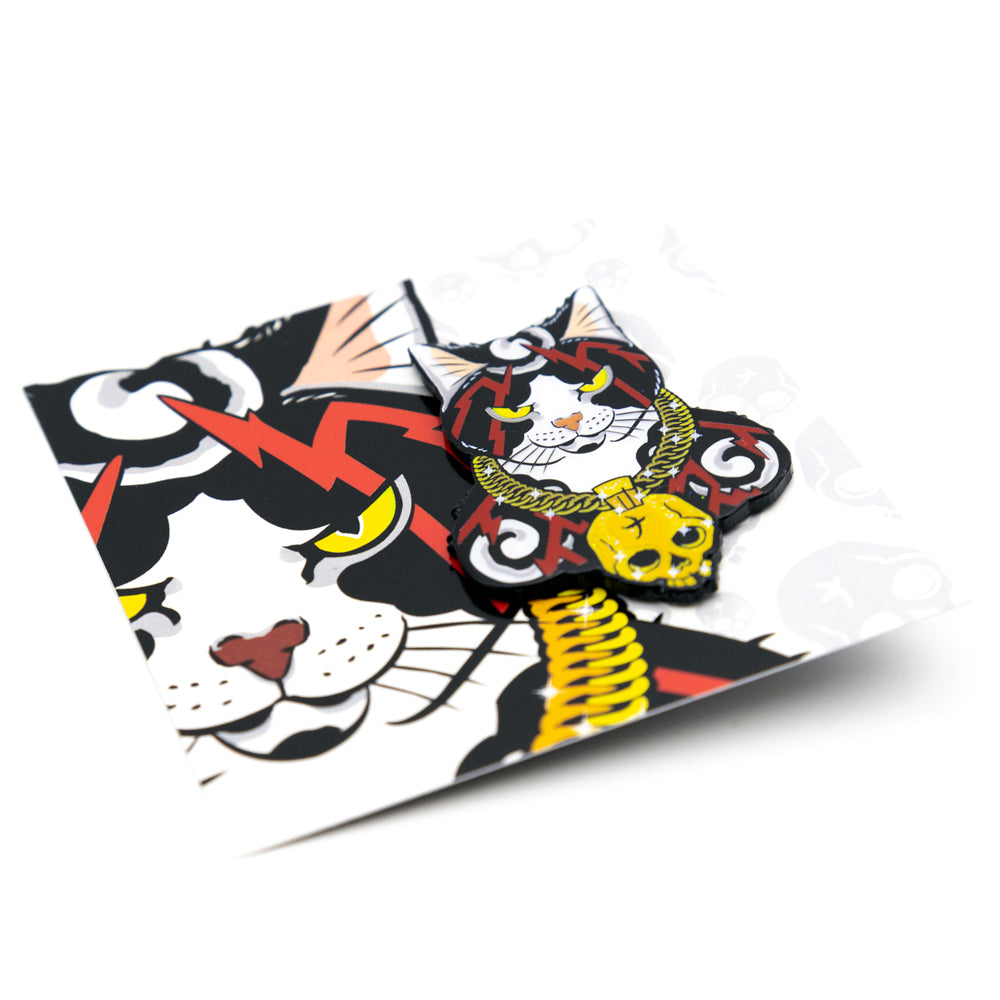 ELECTRIC CAT PIN