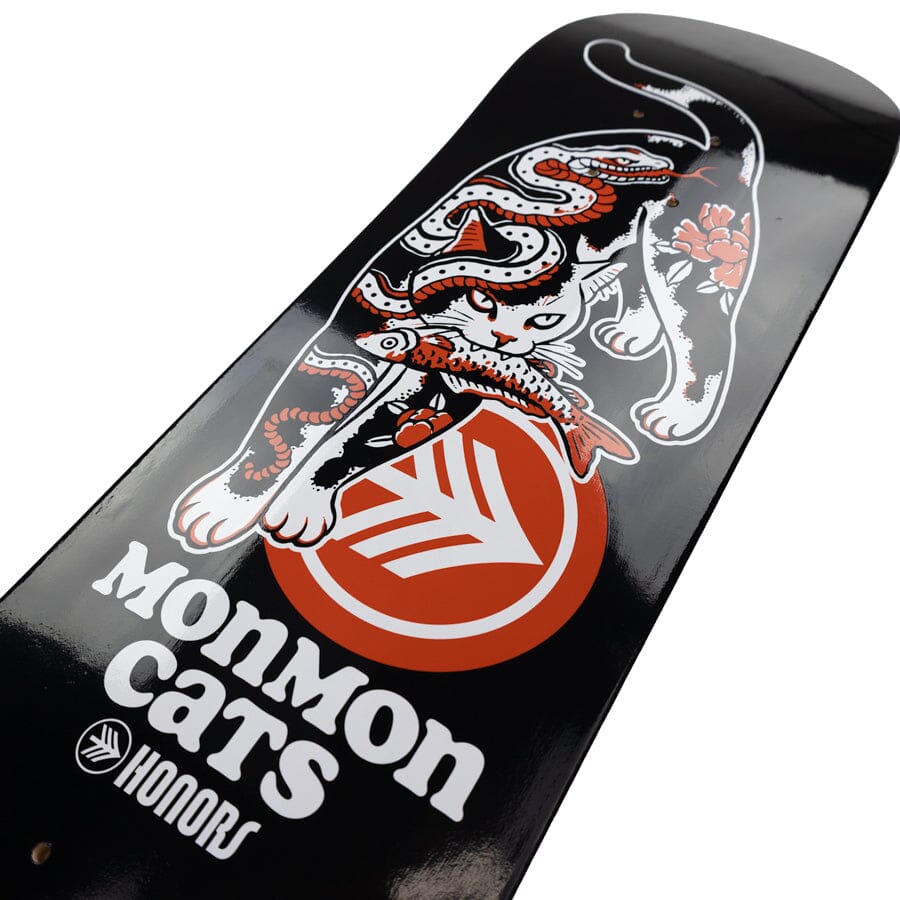 MMC X HONORS SNAKE CAT SKATE DECK