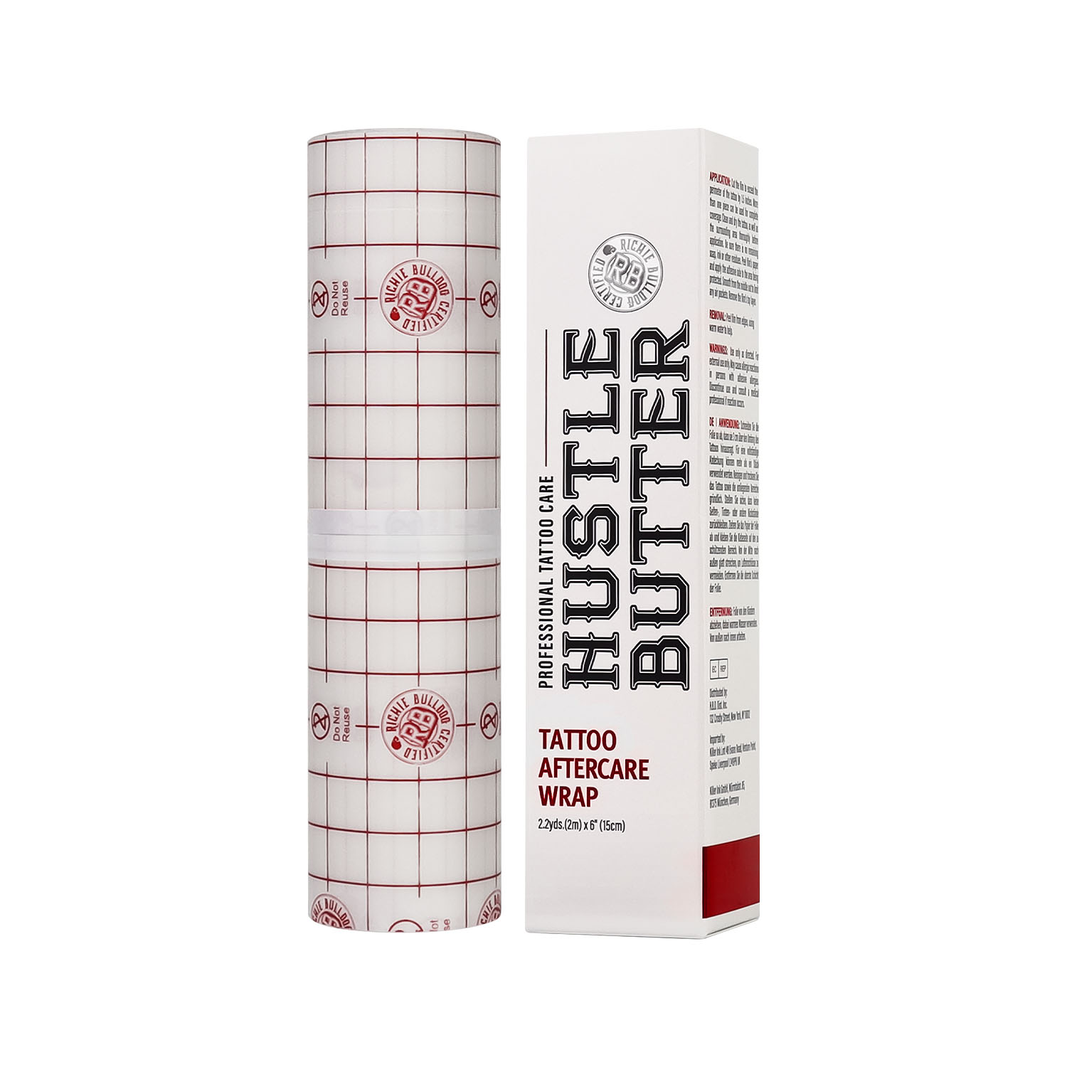 Hustle Butter｜Tattoo Aftercare Film 3サイズ
