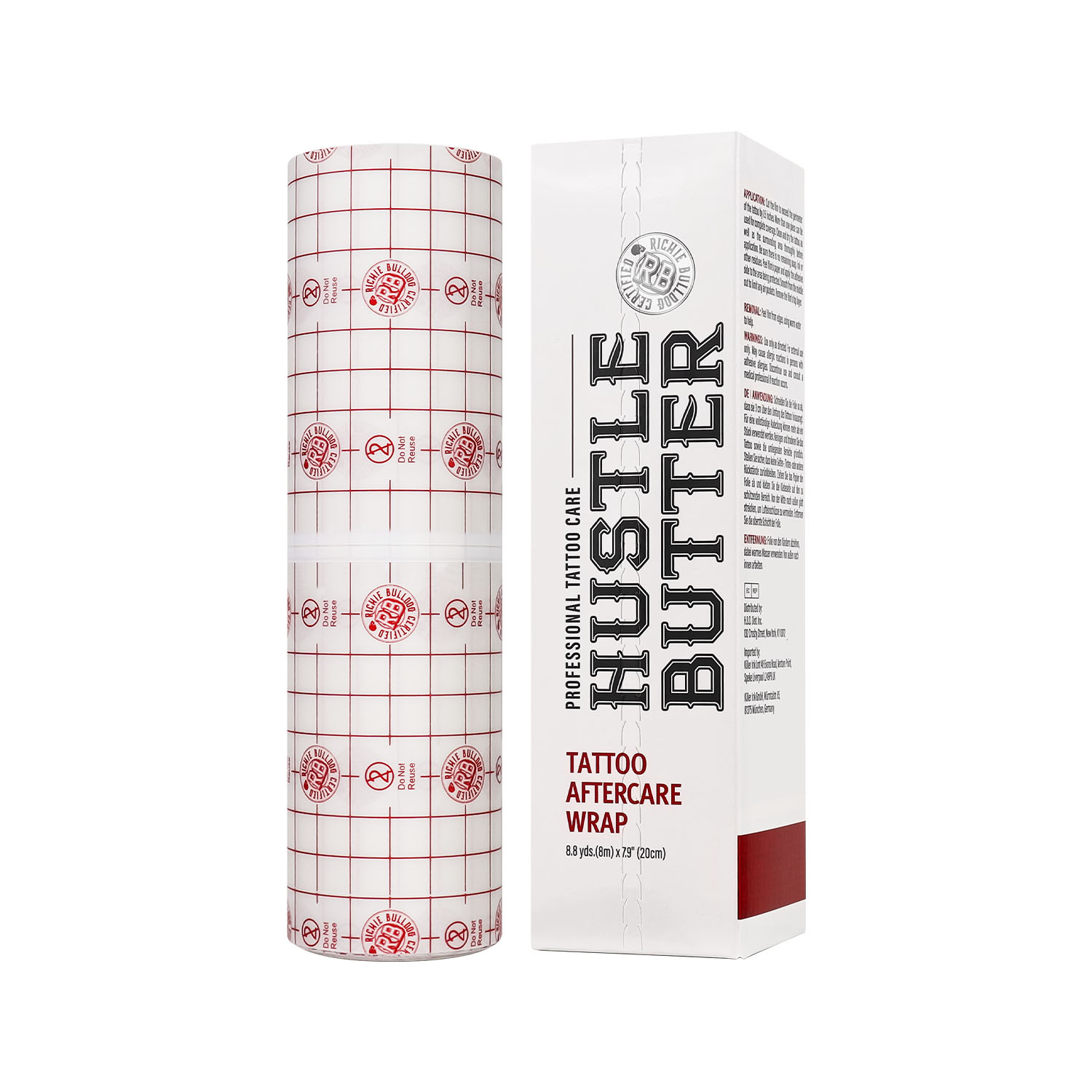 Hustle Butter｜Tattoo Aftercare Film 3サイズ