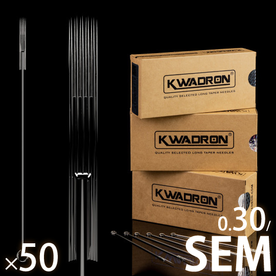 KWADRON ニードル SEマグナム(0.30mm SEM)  1箱50本入り