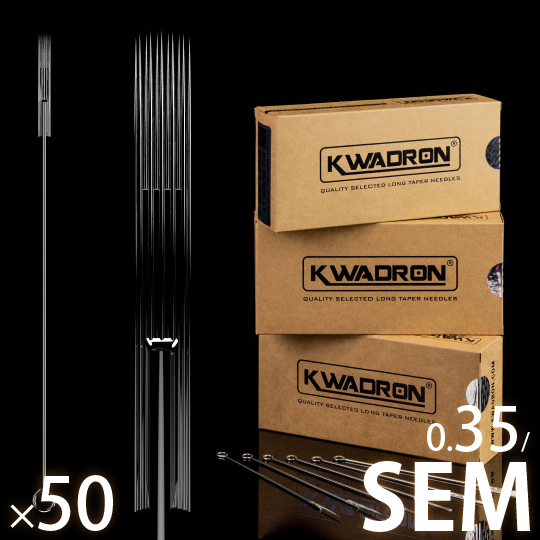 KWADRON ニードル SEマグナム(0.35mm SEM) 1箱50本入り
