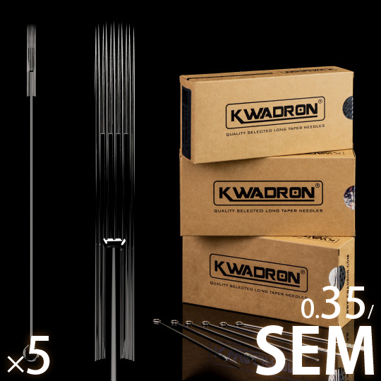KWADRON ニードル SEマグナム(0.35mm SEM)  5本