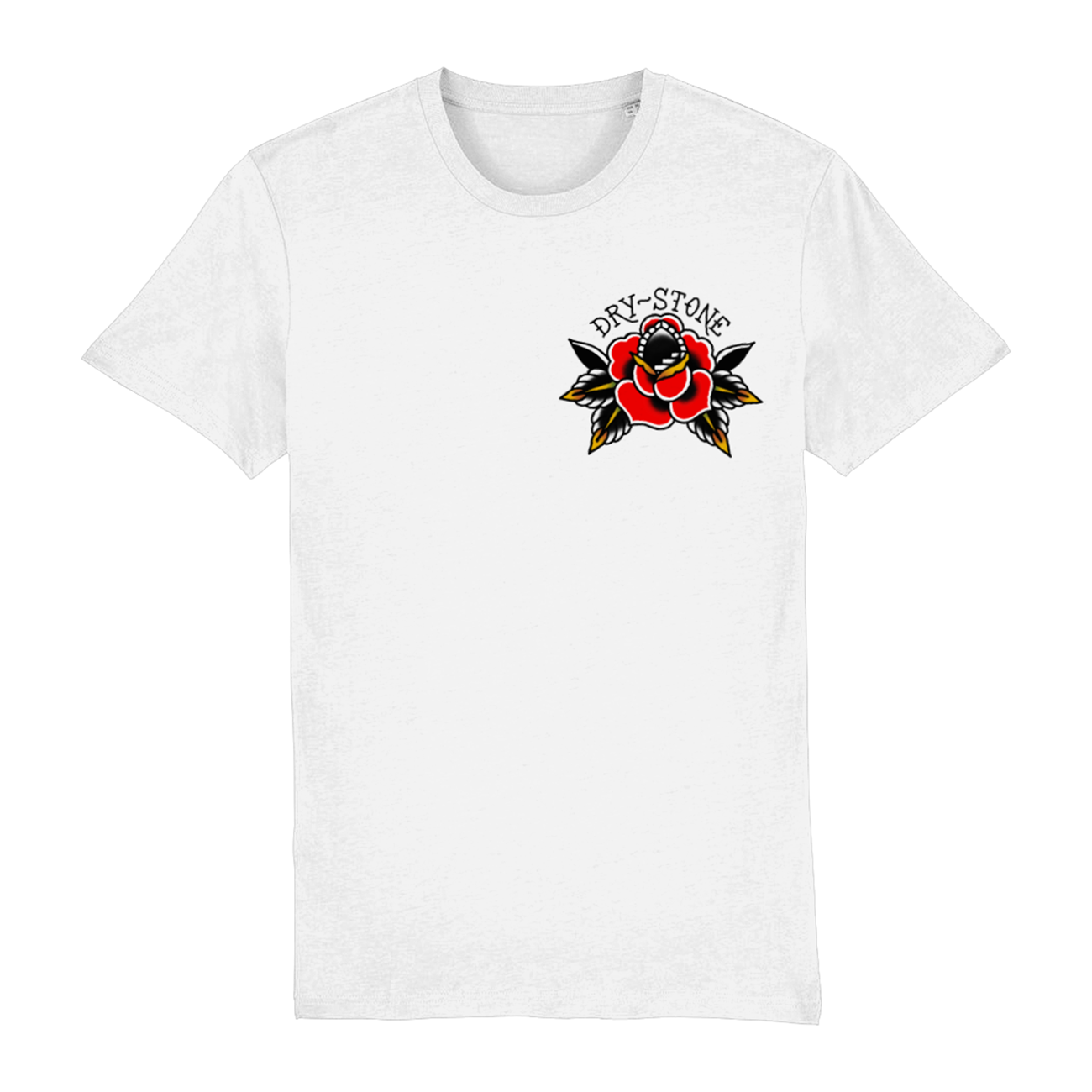 Dry Stone Rose Tattoo T-Shirt (Unisex)