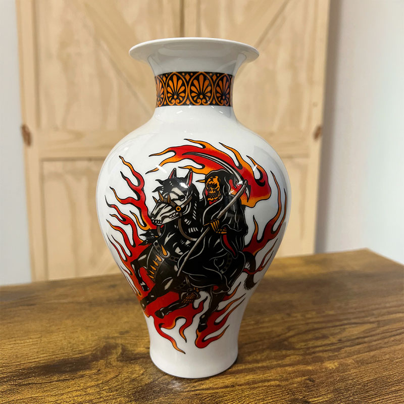 Death Chariot Vase
