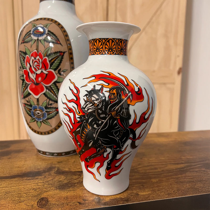 Death Chariot Vase