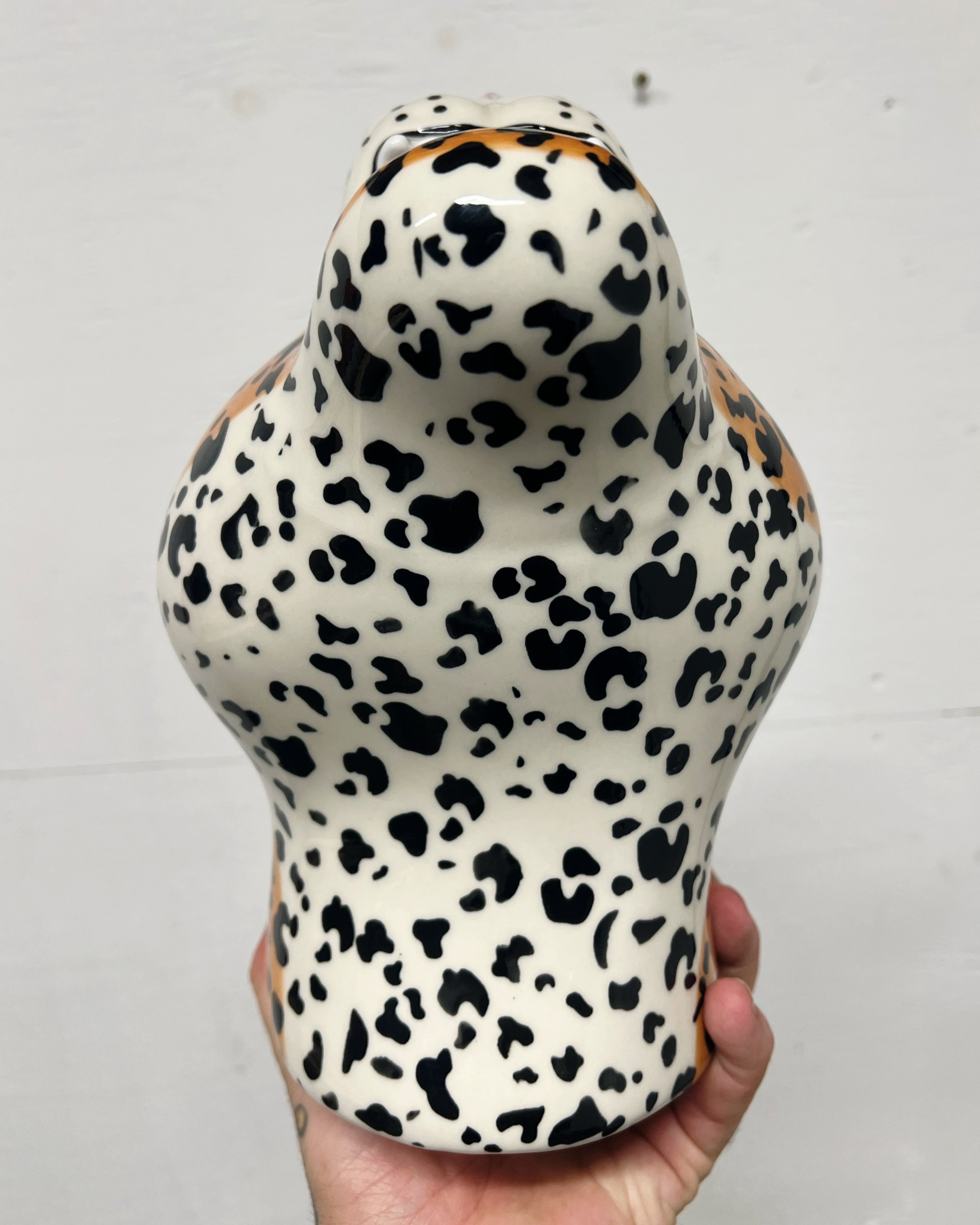 Ceramic Leopard Head