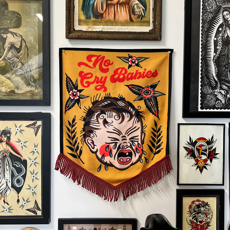 Cry Baby Banner