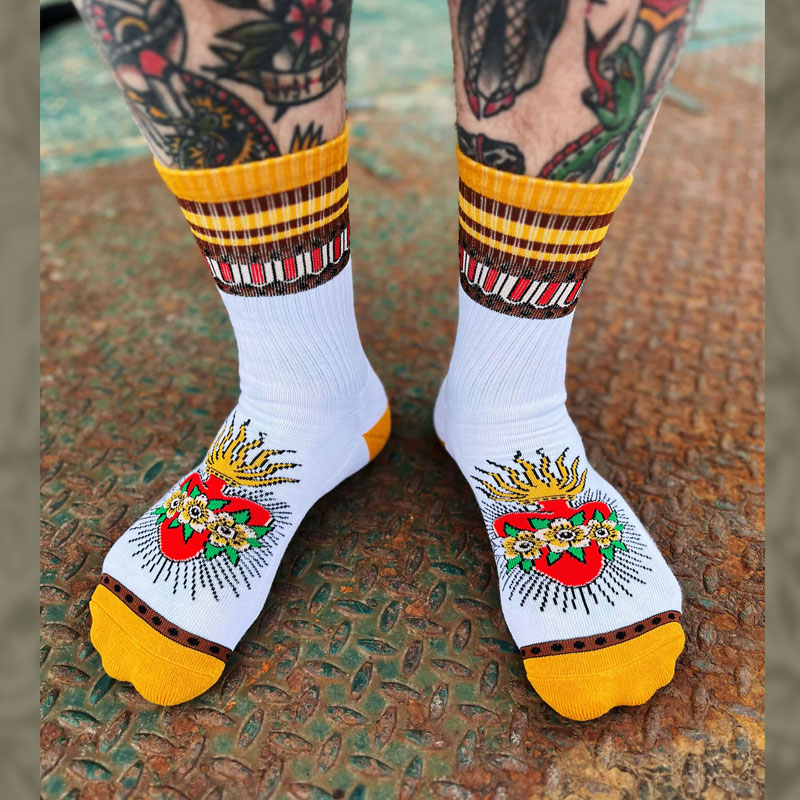 Sacred Heart Socks