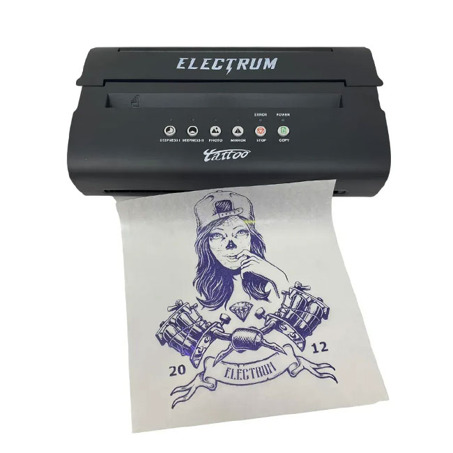 ELECTRUM｜Portable Thermal Tattoo Stencil Transfer Printer