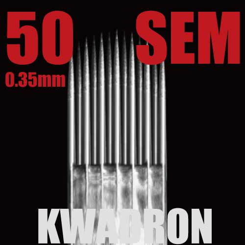 ★ポイント5倍★KWADRON 0.35mm ニードル SEマグナム(SEM) 1箱50本入り