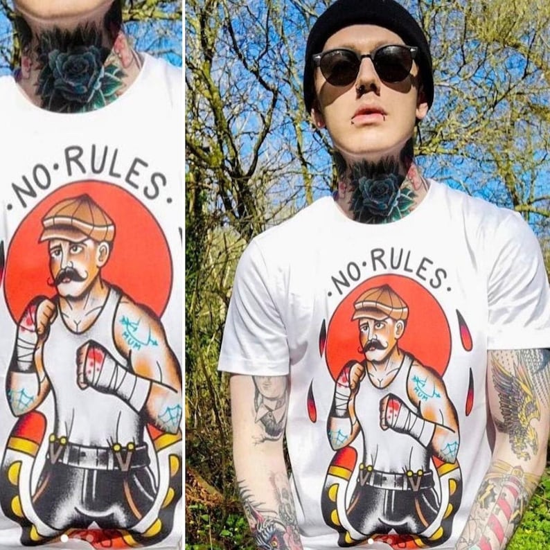 No Rules - Tattoo t shirt