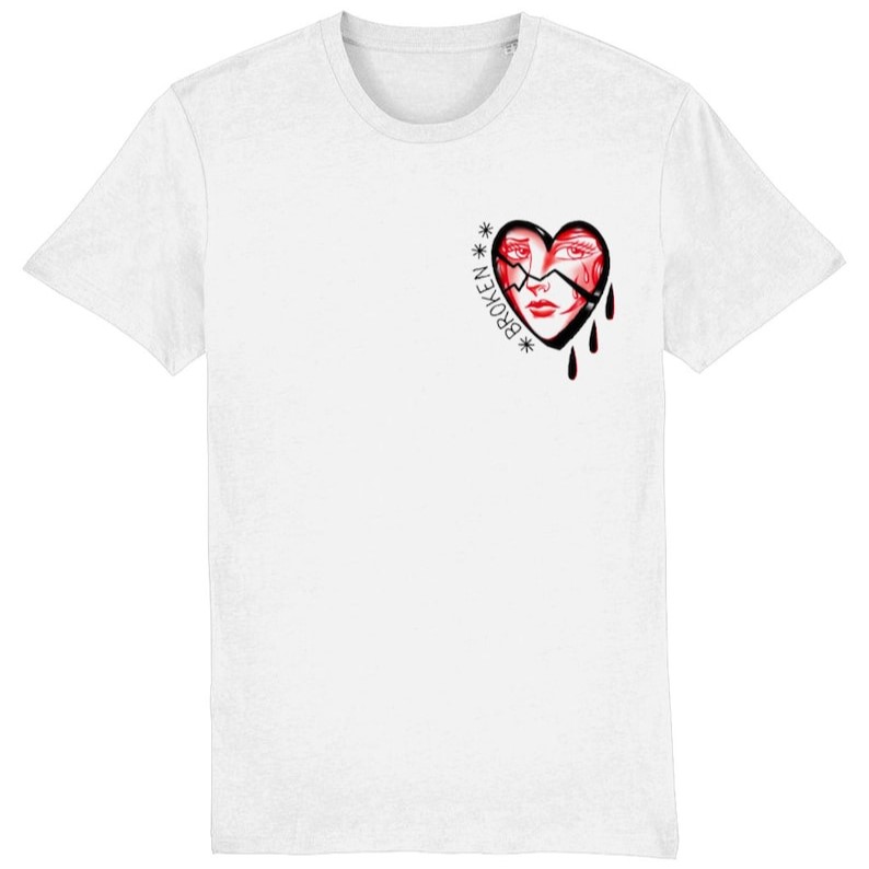 Broken Heart - Tattoo T Shirt