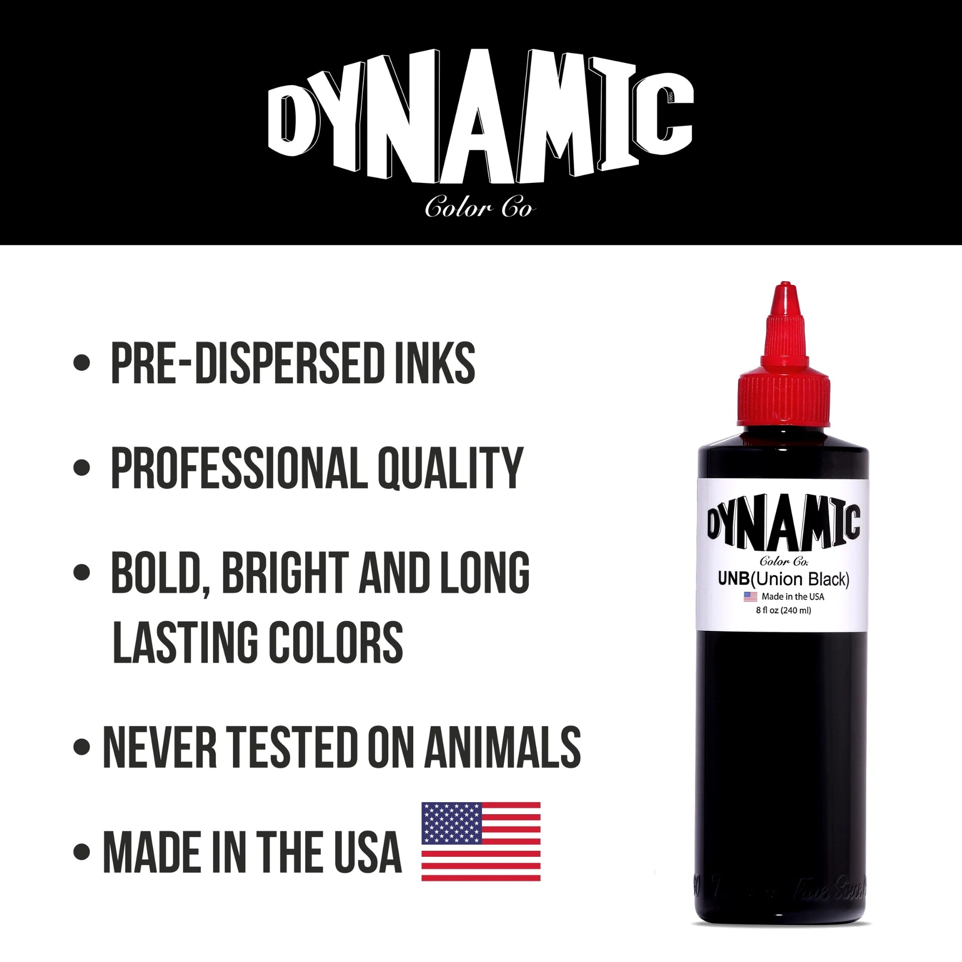Dynamic｜Union Black｜ユニオンブラック 8oz