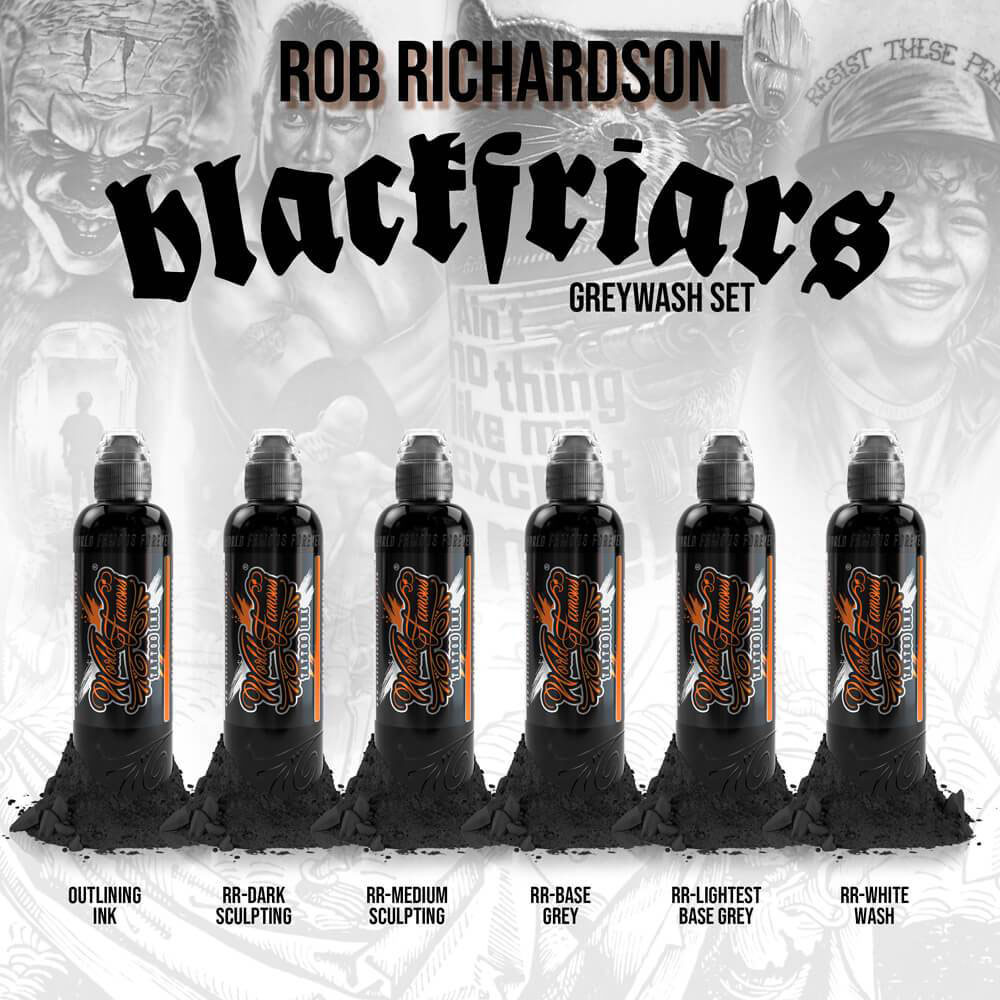 WFInk Rob Richardson Black Friar Greywash Set