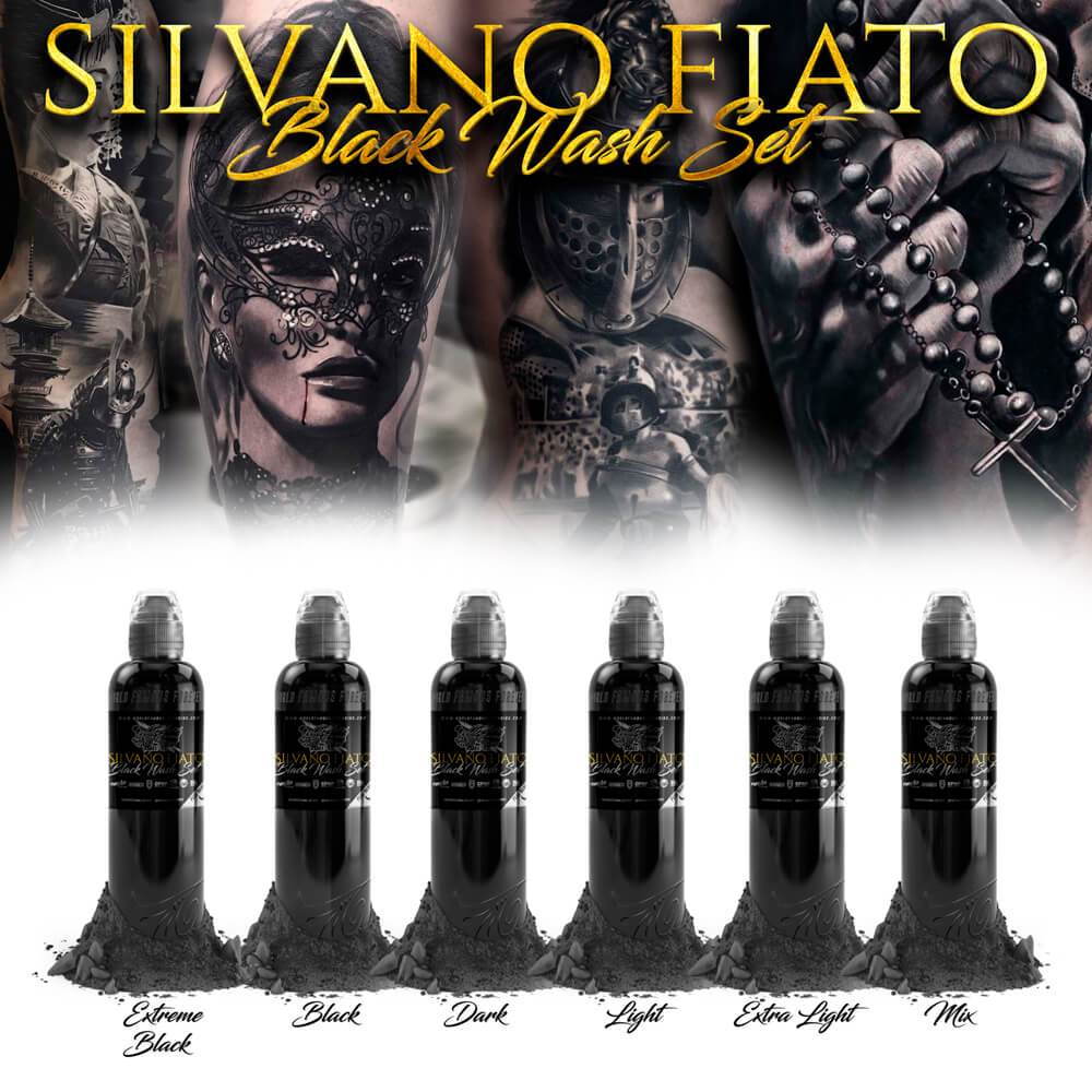 WFInk Silvano Fiato Black Wash Set