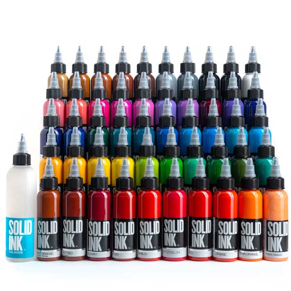 SOLID INK 50 Colors Set 1oz
