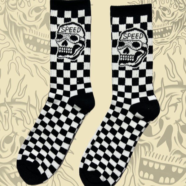 Speed Skull Socks