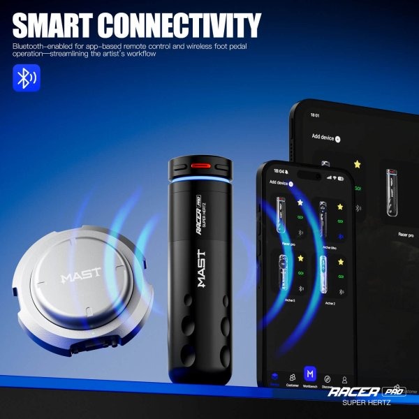 Dragonhawk｜Mast Racer Pro｜ブラック｜4.2mm ストローク