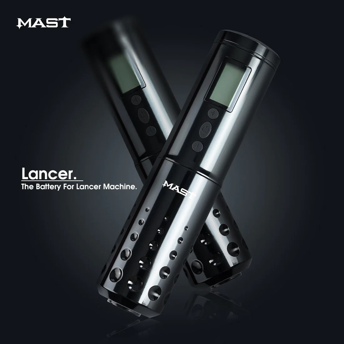 Dragonhawk｜Mast Lancer Wireless Rotary Tattoo Pen│ブラック