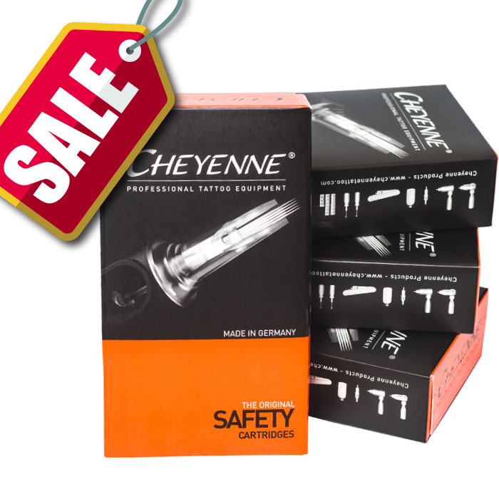【SALE】Cheyenne セーフティカートリッジニードル ライナー 10本/1箱