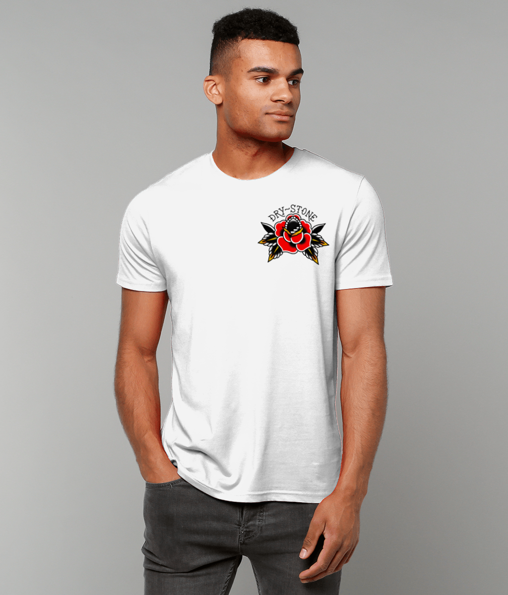 Dry Stone Rose Tattoo T-Shirt (Unisex)