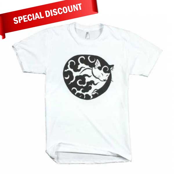 【SALE】Cloud Cat Direct To Garment Tee