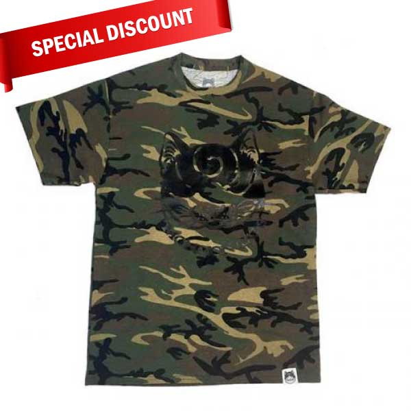 【SALE】Monmon Army Camo T-Shirt