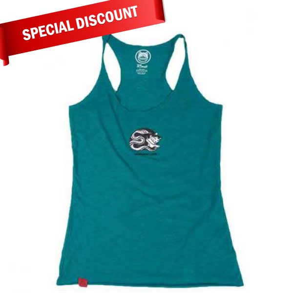 【SALE】Women's Emerald Snake Tank