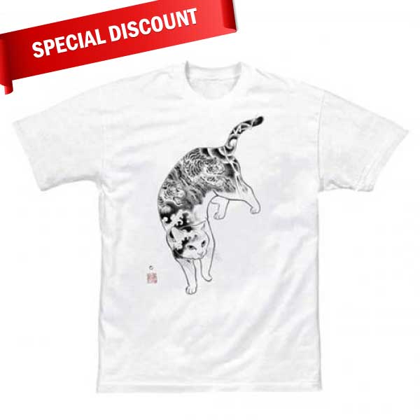 【SALE】Tiger Cat Direct To Garment Tee